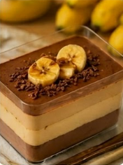 Bánh Mousse Chuối Socola