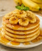 BÁNH PANCAKE CHUỐI MẬT ONG